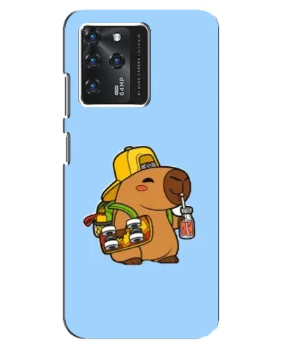 Чехол для Google Pixel 2 XL с картинкой «Капибара на скейте»