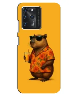 Чехол для Google Pixel 2 XL с картинкой «Капибара на отдыхе»