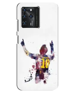 Чехол для Google Pixel 2 XL с картинкой «Акварельный Месси Барселона»