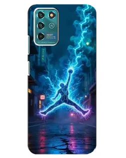Чехол для Google Pixel 2 с картинкой «Jordan Gold Jumpman»
