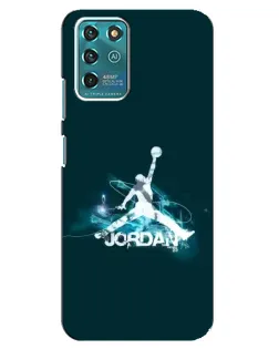Чохол для Google Pixel 2 з картинкою «Jordan Blue Fire»