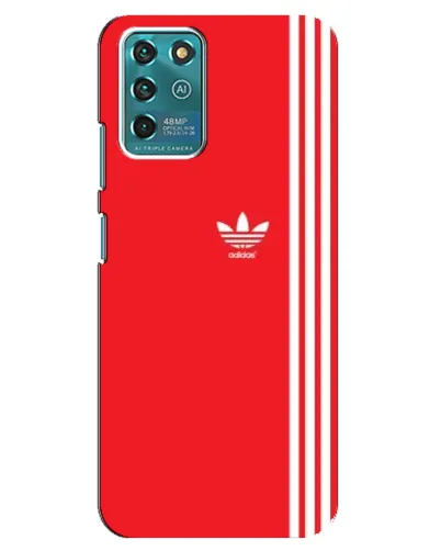 Чехол для Google Pixel 2 с картинкой «Красный минимализм Adidas»