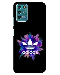 Чехол для Google Pixel 2 с картинкой «Взрыв красок Adidas»