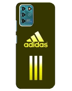 Чехол для Google Pixel 2 с картинкой «Оливковый градиент Adidas»