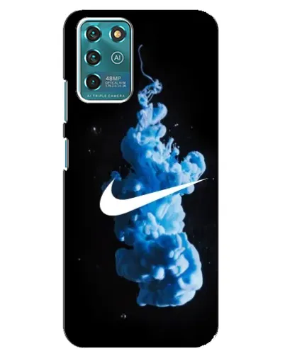Чехол для Google Pixel 2 с картинкой «Nike и синий дым»