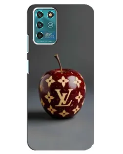 Чехол для Google Pixel 2 с картинкой «Красное яблоко LV»