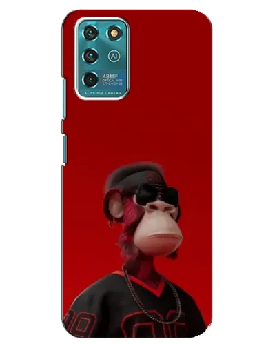 Чехол для Google Pixel 2 с картинкой «Bored Ape в красном»