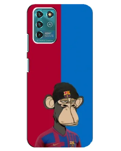 Чехол для Google Pixel 2 с картинкой «Bored Ape — фанат Барсы»