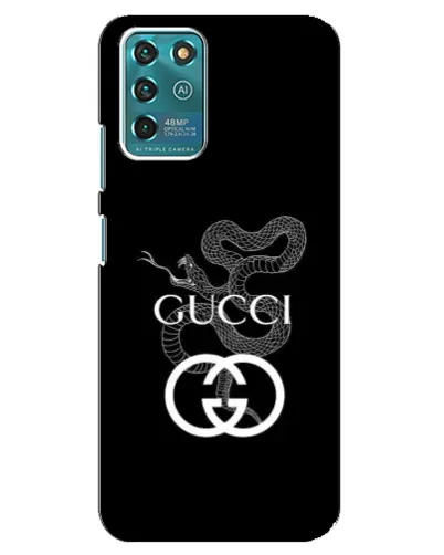 Чехол для Google Pixel 2 с картинкой «Gucci — серебряная змея»