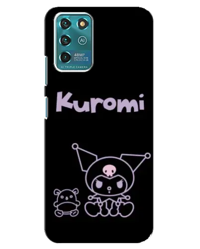 Чохол для Google Pixel 2 з картинкою «Kuromi — чорний мінімалізм»