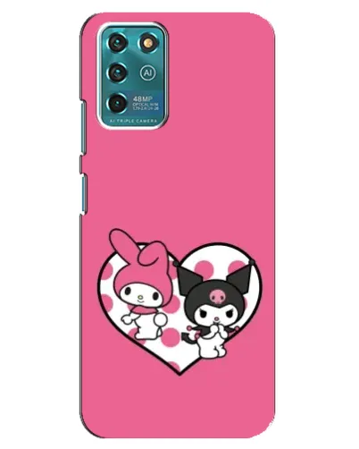 Чохол для Google Pixel 2 з картинкою «Kuromi та My Melody»