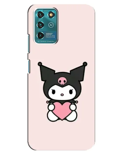 Чохол для Google Pixel 2 з картинкою «Kuromi та серце»