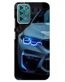 Чохол для Google Pixel 2 з картинкою «Погляд BMW з синіми фарами»
