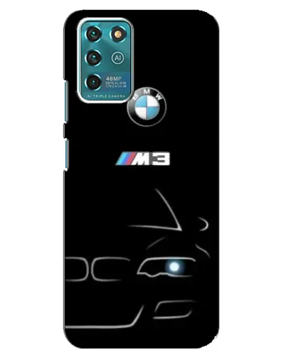 Чохол для Google Pixel 2 з картинкою «Мінімалістичний принт BMW M3»