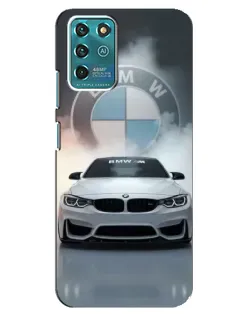 Чохол для Google Pixel 2 з картинкою «BMW в білому диму»