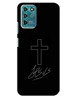 Чехол для Google Pixel 2 с картинкой «Графический крест Jesus»