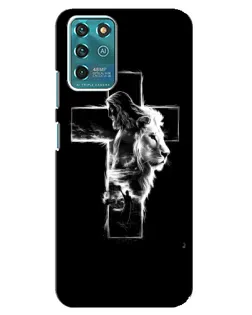 Чехол для Google Pixel 2 с картинкой «Сияющий крест Jesus»