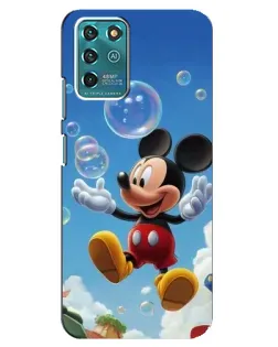 Чохол для Google Pixel 2 з картинкою «Mickey та мильні бульбашки»