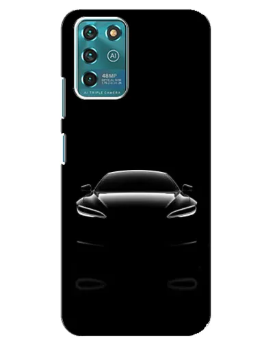 Чохол для Google Pixel 2 з картинкою «Силует Tesla Night»