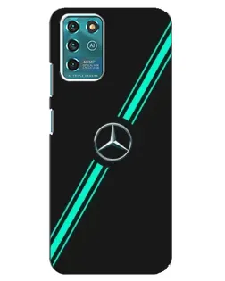 Чохол для Google Pixel 2 з картинкою «Спортивні лінії Mercedes»