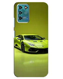 Чохол для Google Pixel 2 з картинкою «Салатовий Lamborghini Huracan»