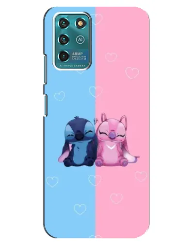 Чохол для Google Pixel 2 з картинкою «Stitch та Angel Love»
