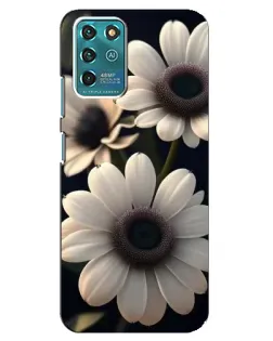 Чехол для Google Pixel 2 с картинкой «Белые маргаритки макро»