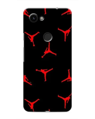 Чехол для Google Pixel 3 XL с картинкой «Jordan Red Pattern»