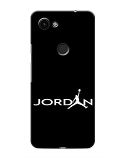 Чехол для Google Pixel 3 XL с картинкой «Jordan White Logo»
