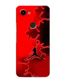 Чехол для Google Pixel 3 XL с картинкой «Jordan Red Smoke»