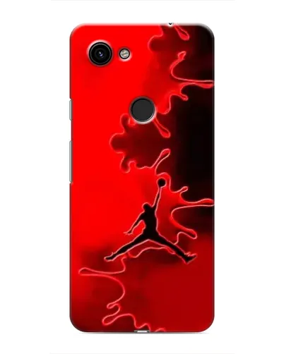 Чехол для Google Pixel 3 XL с картинкой «Jordan Red Smoke»