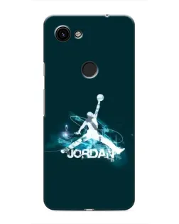 Чехол для Google Pixel 3 XL с картинкой «Jordan Blue Fire»