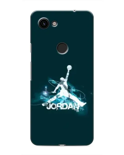 Чехол для Google Pixel 3 XL с картинкой «Jordan Blue Fire»