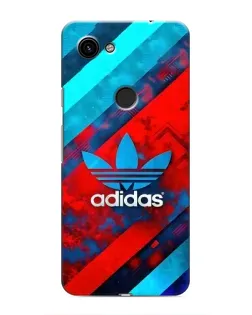 Чехол для Google Pixel 3 XL с картинкой «Абстракция Adidas»