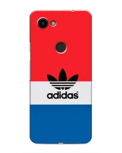 Чехол для Google Pixel 3 XL с картинкой «Ретро блоки Adidas»