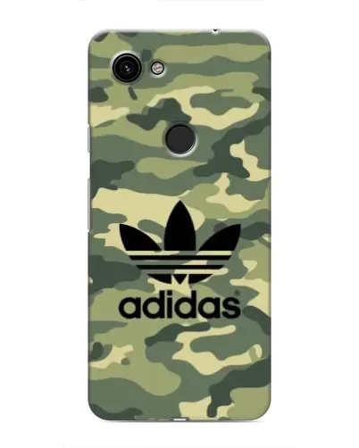 Чехол для Google Pixel 3 XL с картинкой «Милитари стиль Adidas»