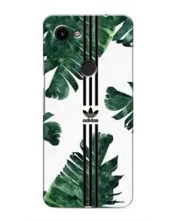 Чехол для Google Pixel 3 XL с картинкой «Пальмовые листья адидас»