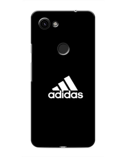 Чехол для Google Pixel 3 XL с картинкой «Черная классика Adidas»