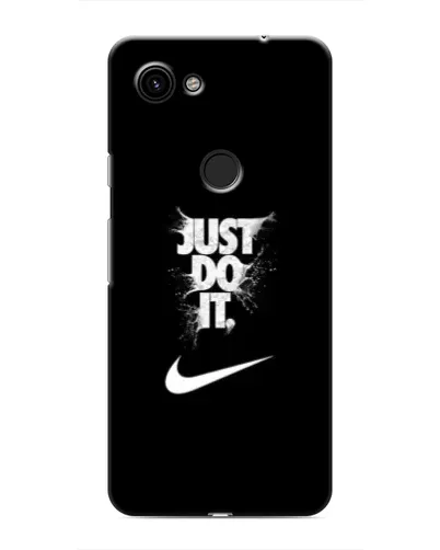 Чехол для Google Pixel 3 XL с картинкой «Текстовый принт Nike»