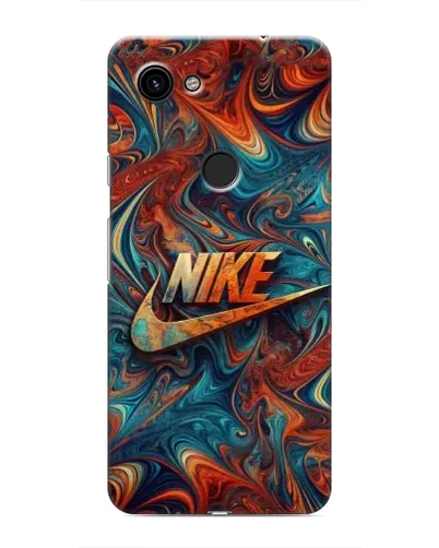 Чехол для Google Pixel 3 XL с картинкой «Nike в абстракции»