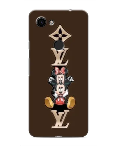 Чехол для Google Pixel 3 XL с картинкой «LV и Микки Маус»