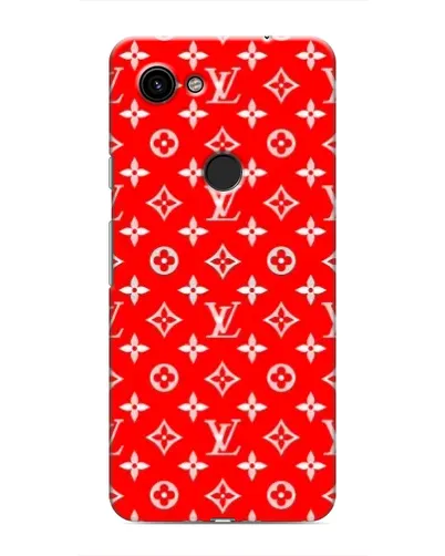 Чехол для Google Pixel 3 XL с картинкой «Яркий паттерн LV»