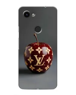 Чехол для Google Pixel 3 XL с картинкой «Красное яблоко LV»