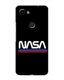 Чехол для Google Pixel 3 XL с картинкой «NASA — классика Red Blue»