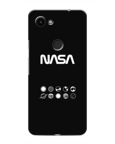 Чехол для Google Pixel 3 XL с картинкой «NASA — технический принт»
