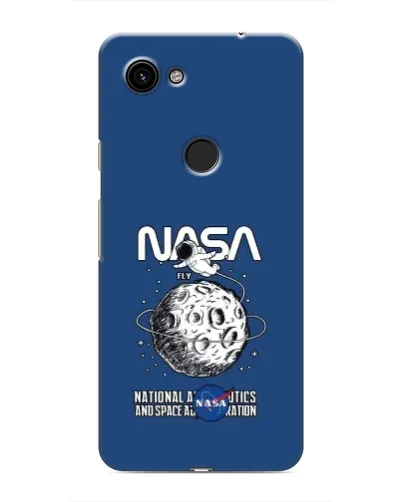 Чехол для Google Pixel 3 XL с картинкой «NASA — лунная миссия»