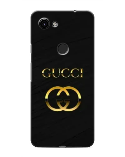 Чехол для Google Pixel 3 XL с картинкой «Золотой логотип Gucci»