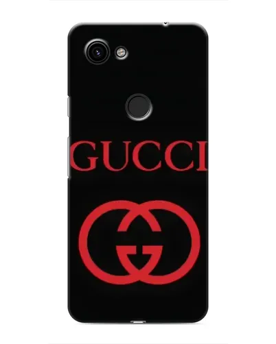 Чехол для Google Pixel 3 XL с картинкой «Gucci — красный логотип»