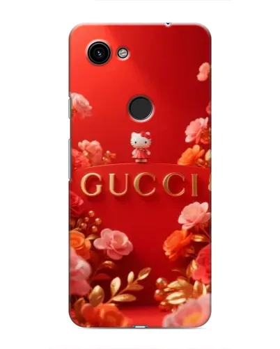 Чехол для Google Pixel 3 XL с картинкой «Gucci — золотой сад»
