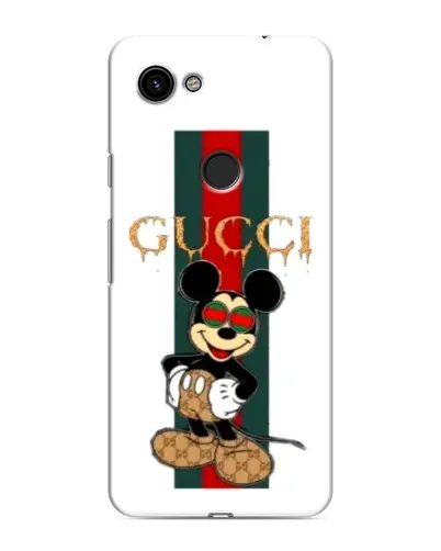 Чехол для Google Pixel 3 XL с картинкой «Микки Маус Gucci — полосы»